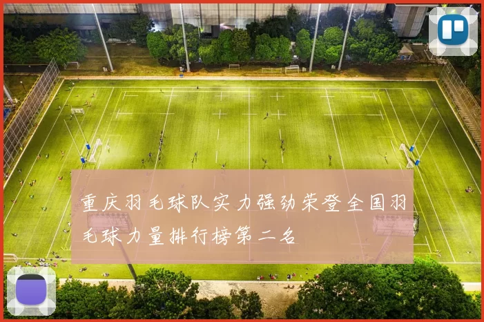 重庆羽毛球队实力强劲荣登全国羽毛球力量排行榜第二名